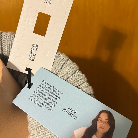 NWT Future Collective Reese BluntStein Zip-Up Cardigan Sweater - Picture 3 of 9